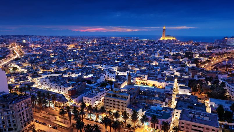 MAROC Casablanca vue panoramique